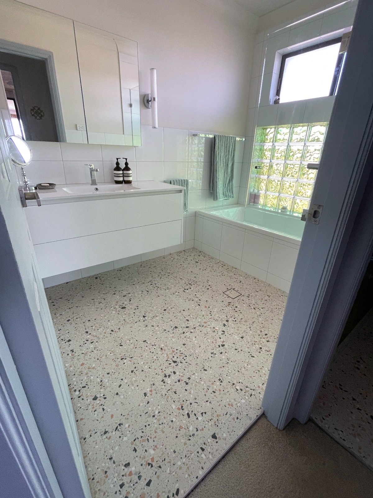 Millie's C Venice 300x300 Matt Pink Terrazzo Look Rectified job